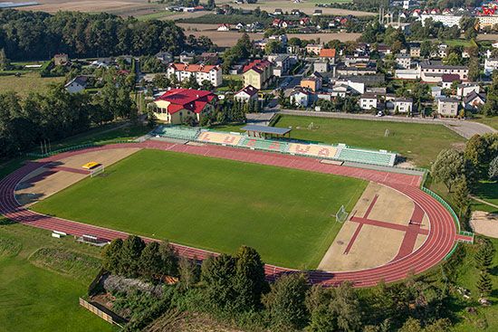Lubawa, Stadion Miejski. EU, PL, Warm-Maz. Lotnicze.